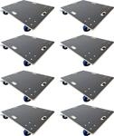 Mega Deal 8x Profi Transportroller HERCULES | BxT 80x60 cm | Traglast 800 kg | 4