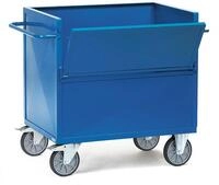 Fetra Blechkastenwagen LxB 1.000 x 700 mm 600 kg, offen, ohne Deckel