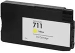 Druckerpatrone kompatibel mit HP 711 yellow - CZ132A f&uuml;r DesignJet T120, T125, T130,