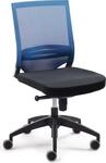 Mayer B&uuml;rostuhl myOPTIMAX, 2475 02 Stoff blau, Gestell schwarz
