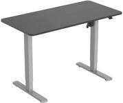 Equip Elektrisches-Sitz- Steh-Tischgestell, mit Tischplatte, grau, Gerade,