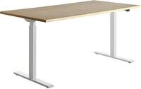 Topstar E-Table elektrisch h&ouml;henverstellbarer Schreibtisch ahorn rechteckig,