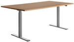 Topstar E-Table elektrisch h&ouml;henverstellbarer Schreibtisch buche rechteckig,