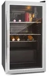 Klarstein Mini K&uuml;hlschrank mit Glast&uuml;r, Mini-K&uuml;hlschrank f&uuml;r Zimmer,