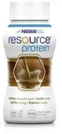Resource Protein Drink Kaffee, 4X200 ml FLU