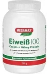 MEGAMAX Nutrition Eiwei&szlig; 100 Pulver Bananen-Geschmack, 750 g Pulver