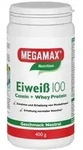 MEGAMAX Nutrition Eiwei&szlig; 100 Pulver Geschmack Neutral, 400 g Pulver