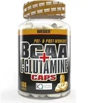 Weider BCAA + L-Glutamine, Kapsel, L-Glutamin, L-Isoleucin, L-Leucin, L-Valin, 180