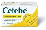 Cetebe Vitamin C Retardkapseln 500 mg 180 St