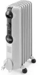 DeLonghi TRRS0715 Radiator 7 Rippen, 1500W, Farbe: grau - Wei&szlig;