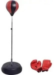 HOMCOM Punchingball Set Standbox Training Set 125/131/138/145cm h&ouml;henverstellbar mit