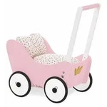 Pinolino Puppenwagen 'Prinzessin Lea' Teilmassiv: Buche und MDF, rosa und wei&szlig;