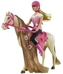 Steffi Love Reitausflug, Puppe mit Pferd - Rosa