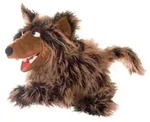 Living Puppets&reg; Handpuppe Rasputin der Wolf 801W445 - Braun