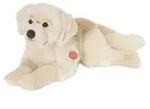 Golden Retriever liegend, 60 cm, Pl&uuml;sch, 1 St&uuml;ck - Beige