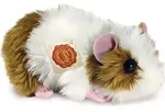 Meerschweinchen gold/weiss, ca. 18 cm, 1St&uuml;ck - Rosa