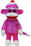 Socks - Sockenaffe violett leuchtend, 15cm