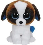 Duke Buddy - Hund weiss/braun, Large 24cm - Braun/Wei&szlig;