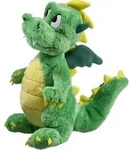 Heunec DRACHE stehend gruen Gr&ouml;&szlig;e 20 cm - Gr&uuml;n