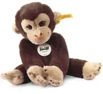 Steiff Kuscheltier Kleiner Freund Affe Koko Dunkelbraun (25 cm) - Braun
