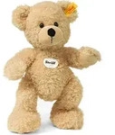 Teddybaer Fynn 28 beige - Bunt