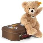 Steiff Teddyb&auml;r Fynn beige im Koffer 25 cm 111471 - Bunt