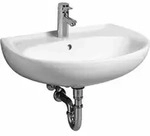 Geberit Renova Waschtisch, 600x490mm m. Hl., m. &Uuml;l., bahamabeige