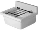 Duravit Duravit Ausgussbecken STARCK 3 o &Uuml;L HLB 480x425mm o HL we WG - Wei&szlig;