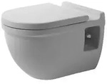 DURAVIT 2215090000 Wand-WC Starck 3 Comfort 545 mm - Wei&szlig;