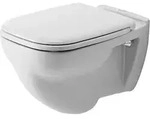 DURAVIT 2210090000 Wand-WC D-Code 540 mm Flachsp&uuml;ler, - Wei&szlig;