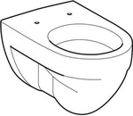 Keramag Renova Nr.1 Flachsp&uuml;l-WC 6 Liter wandh&auml;ngend - Wei&szlig; - 203140000 - Wei&szlig;