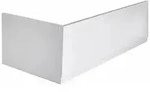 Polysan COUVERT Frontsch&uuml;rze recht, 130x52 cm, wei&szlig; - Wei&szlig;