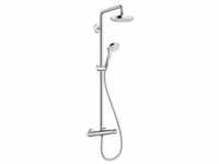 hansgrohe Showerpipe CROMA SELECT S 180 2jet DN 15 weiß/chrom