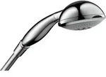 hansgrohe Handbrause Axor beim Umstellen selbstreinigend chrom/gold - Silber