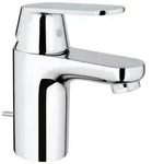 GROHE Eurosmart Cosmopolitan, Waschbecken, Hebelgriffe, Metall, 1/2", Chrom - Silber