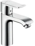 Hansgrohe Metris Waschtischmischer 110 LowFlow Chrom ohne Ablaufgarnitur - Silber