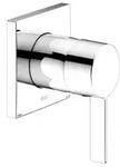 KEUCO Einhebelmischer IXMO 59551, eckig, verchromt 59551019502 - Silber