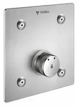 SCHELL UP Dusche LINUS BASIC D-SC-M Selbstschl., Mischwasser, edelstahl - Silber