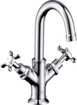 HansGrohe 16505000, HansGrohe AXOR 16505000 Zweigriff Waschtischarmatur Axor Silber