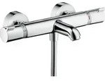 Hansgrohe Ecostat Thermostat Comfort Wanne Aufputz Chrom - Wei&szlig;