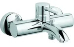 Kludi Wannenf&uuml;ll und Brause-Einhandmischer BOZZ DN 15 chrom