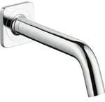 hansgrohe HG Wanneneinlauf AXOR CITTERIO M DN 20 Ausladung 182mm chr - Silber