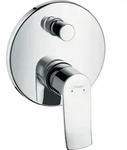 Hansgrohe Metris-Einhebel-Wannenmischer Unterputz Fertigset Nr. 31493 verchromt...