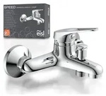 eisl Badewannenarmatur SPEED, Mischbatterie Badewanne, Wasserhahn Bad, Wannenarmatur