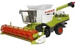 Bruder, Claas Lexion 780 Terra Trac M&auml;hdrescher, 1 St&uuml;ck - Gr&uuml;n/Orange/Wei&szlig;