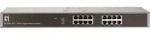 Level One GSW-1657 16-Port Gigabit Ethernet Switch - Schwarz/Grau