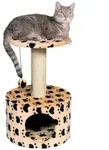 TRIXIE Junior Kratzbaum Toledo, Katzenkratzbett, Freistehend, Beige, Pl&uuml;sch, Sisal,