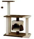 Kerbl Kratzbaum Jade Pro 96 cm Braun und Beige - Braun