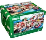 BRIO World - 33052 Stra&szlig;en & Schienen Bahn Set Deluxe