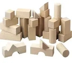 HABA Basisbausteine-Grundpackung, 1 Jahr(e), 26 St&uuml;ck(e), Buche - Braun